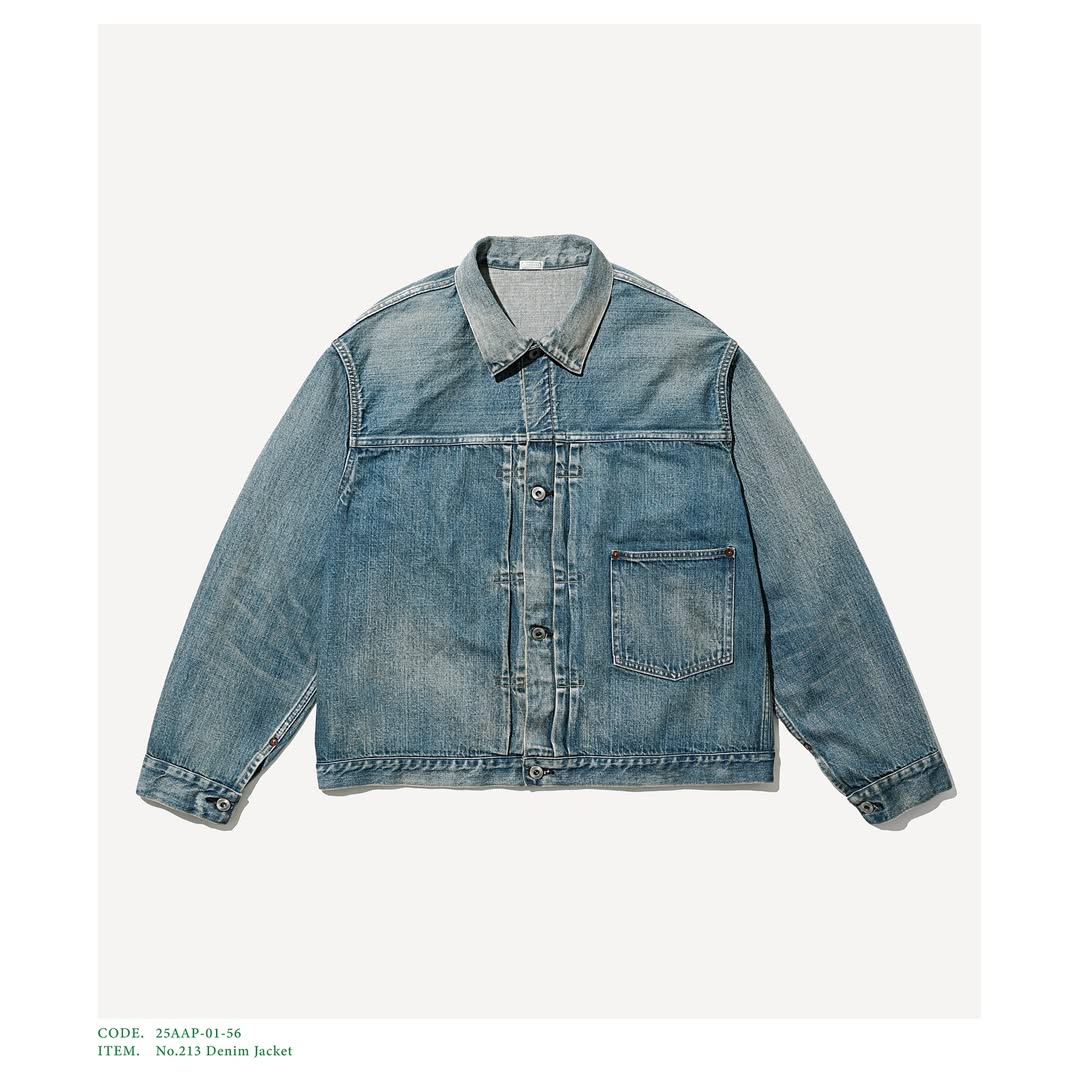 A.PRESSE 25AW No.213 Denim Jacket